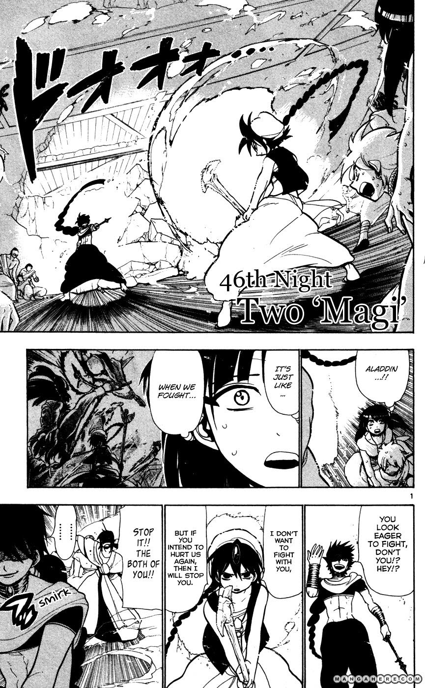 Magi – Labyrinth of Magic Chapter 46